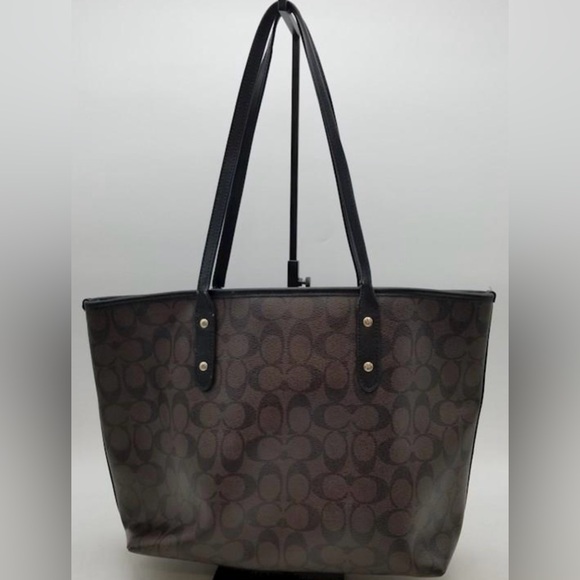 Coach Signature_Limited Edition_Bonnie Cashin_City Zip Top Tote Bag_57542 - Picture 2 of 8